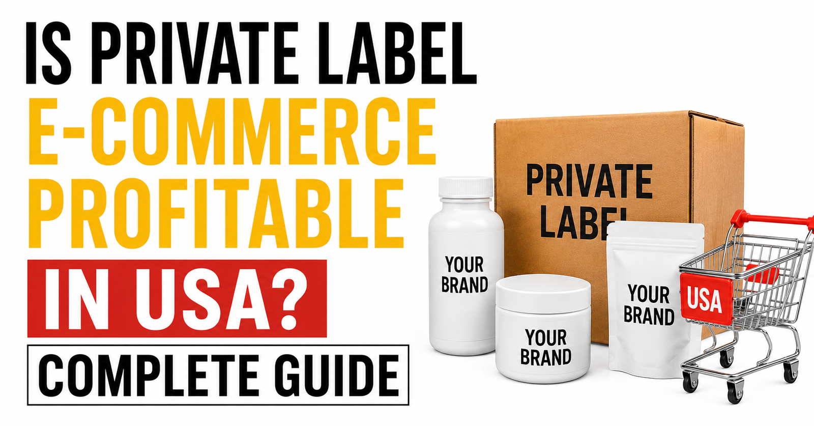 Is Private Label E-Commerce Profitable in USA? Complete Guide